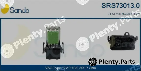 Sando SRS73013.0 — Resistor, interior blower