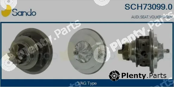 Sando SCH73099.0 — Core assembly, turbocharger