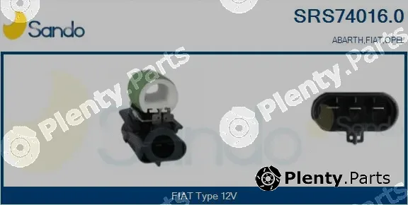 Sando SRS74016.0 — Series resistor, electric motor (radiator fan)