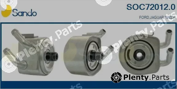 Sando SOC72012.0 — Oil Cooler, engine oil