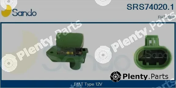 Sando SRS74020.1 — Series resistor, electric motor (radiator fan)
