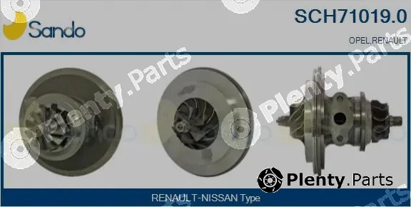 Sando SCH71019.0 — Core assembly, turbocharger