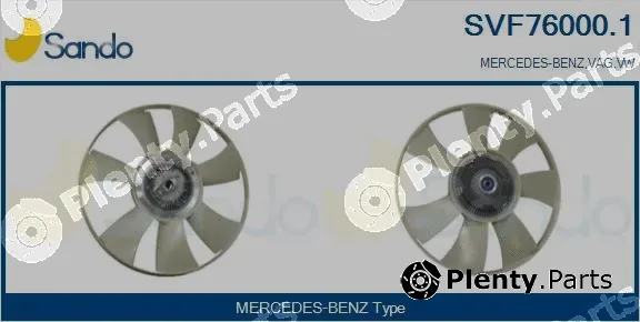 Sando SVF76000.1 — Clutch, radiator fan