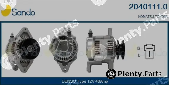 Sando 2040111.0 — Alternator