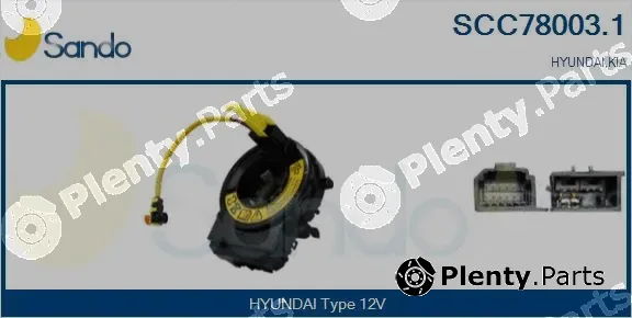 Sando SCC78003.1 — Clockspring, airbag
