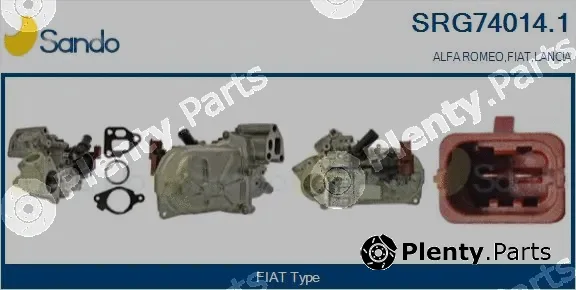 Sando SRG74014.1 — Cooler, exhaust gas recirculation