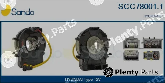 Sando SCC78001.1 — Clockspring, airbag