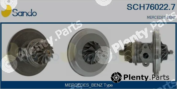 Sando SCH76022.7 — Core assembly, turbocharger