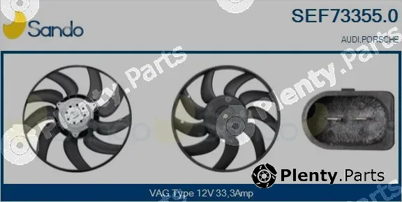 Sando SEF73355.0 — Fan, engine cooling