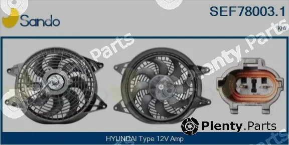 Sando SEF78003.1 — Electric Motor, radiator fan