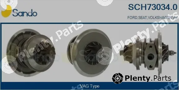 Sando SCH73034.0 — Core assembly, turbocharger