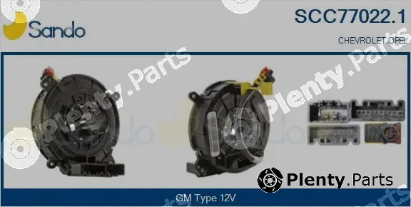 Sando SCC77022.1 — Clockspring, airbag