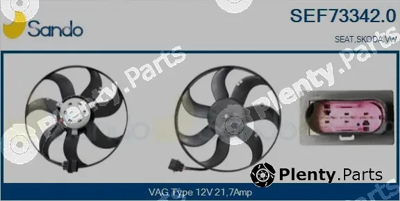 Sando SEF73342.0 — Fan, engine cooling