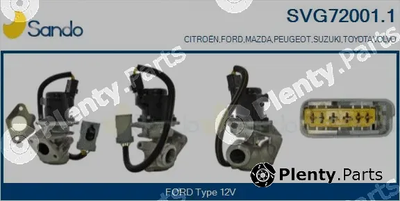 Sando SVG72001.1 — EGR Valve