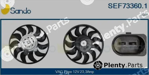 Sando SEF73360.1 — Fan, engine cooling