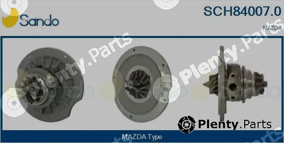 Sando SCH84007.0 — Core assembly, turbocharger