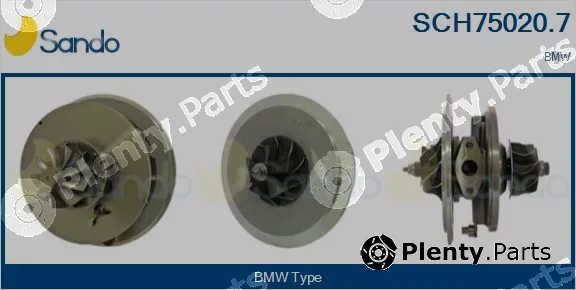 Sando SCH75020.7 — Core assembly, turbocharger