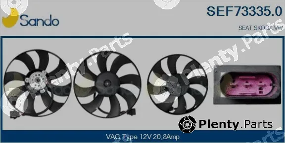 Sando SEF73335.0 — Fan, engine cooling