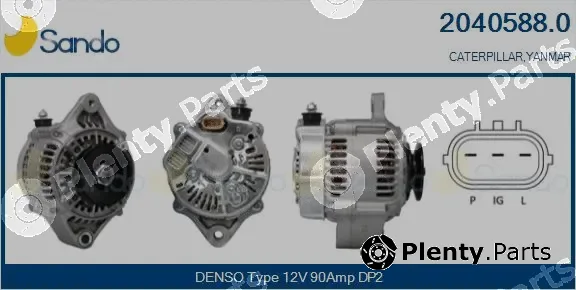 Sando 2040588.0 — Alternator