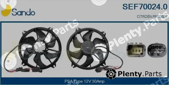 Sando SEF70024.0 — Electric Motor, radiator fan