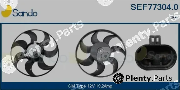 Sando SEF77304.0 — Fan, engine cooling