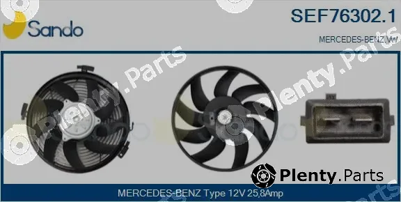 Sando SEF76302.1 — Fan, engine cooling