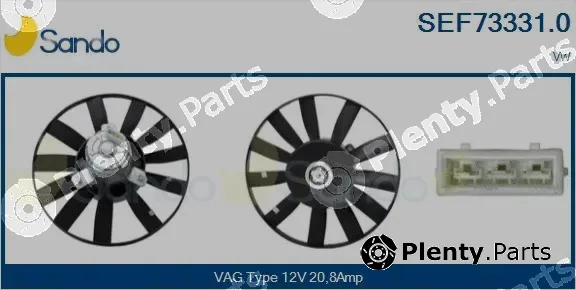 Sando SEF73331.0 — Fan, engine cooling