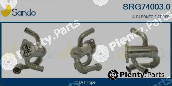 Sando SRG74003.0 — Cooler, exhaust gas recirculation