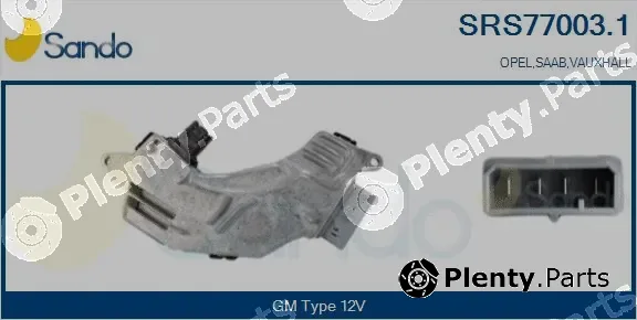 Sando SRS77003.1 — Resistor, interior blower