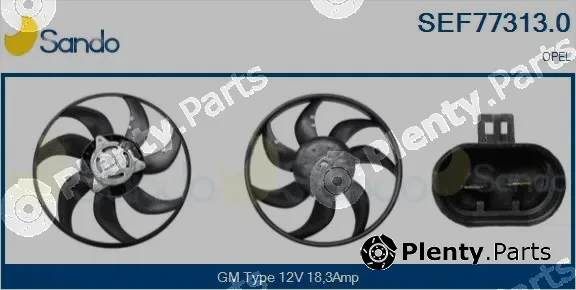 Sando SEF77313.0 — Fan, engine cooling