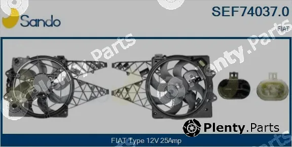 Sando SEF74037.0 — Electric Motor, radiator fan