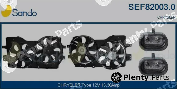 Sando SEF82003.0 — Electric Motor, radiator fan