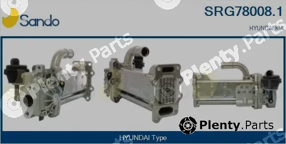 Sando SRG78008.1 — Cooler, exhaust gas recirculation