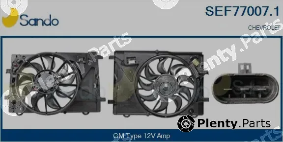 Sando SEF77007.1 — Electric Motor, radiator fan