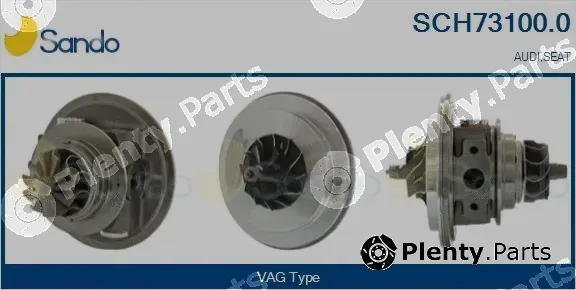 Sando SCH73100.0 — Core assembly, turbocharger