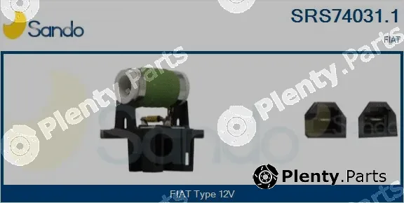 Sando SRS74031.1 — Series resistor, electric motor (radiator fan)