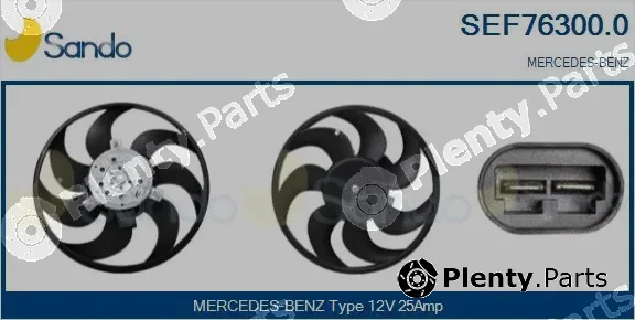 Sando SEF76300.0 — Fan, engine cooling