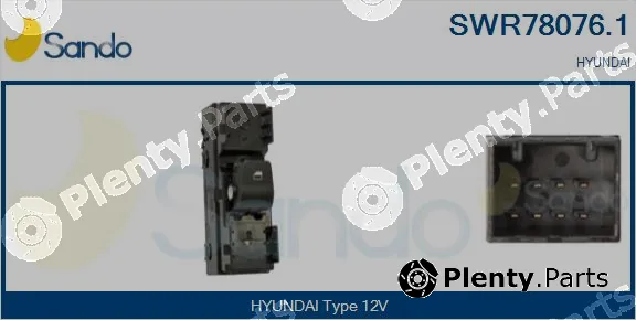Sando SWR78076.1 — Switch, window regulator