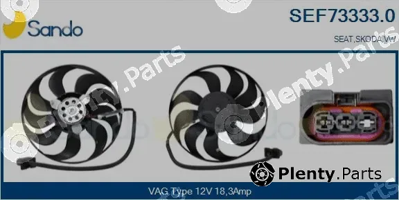 Sando SEF73333.0 — Fan, engine cooling