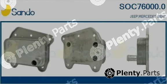 Sando SOC76000.0 — Oil Cooler, engine oil