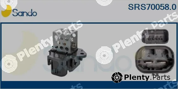 Sando SRS70058.0 — Series resistor, electric motor (radiator fan)