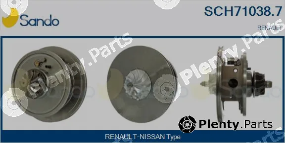 Sando SCH71038.7 — Core assembly, turbocharger