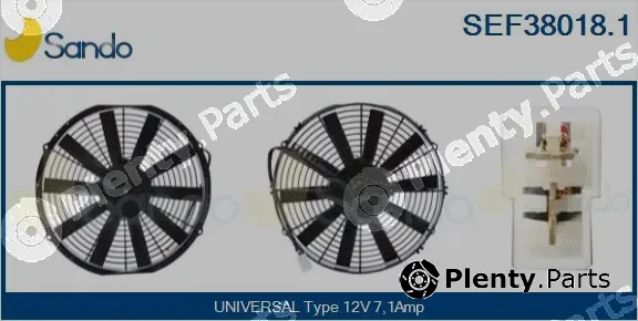 Sando SEF38018.1 — Electric Motor, radiator fan