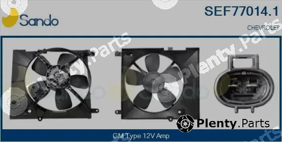 Sando SEF77014.1 — Electric Motor, radiator fan
