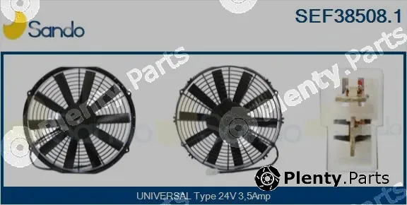 Sando SEF38508.1 — Electric Motor, radiator fan
