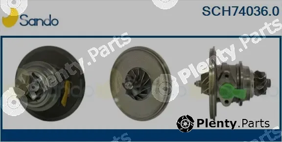 Sando SCH74036.0 — Core assembly, turbocharger