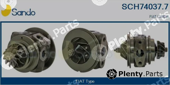 Sando SCH74037.7 — Core assembly, turbocharger