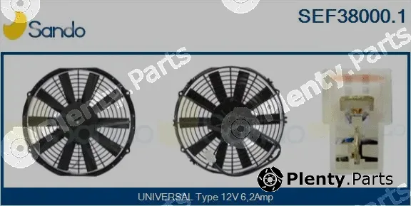 Sando SEF38000.1 — Electric Motor, radiator fan