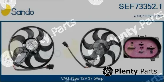 Sando SEF73352.1 — Fan, engine cooling