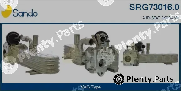 Sando SRG73016.0 — Cooler, exhaust gas recirculation